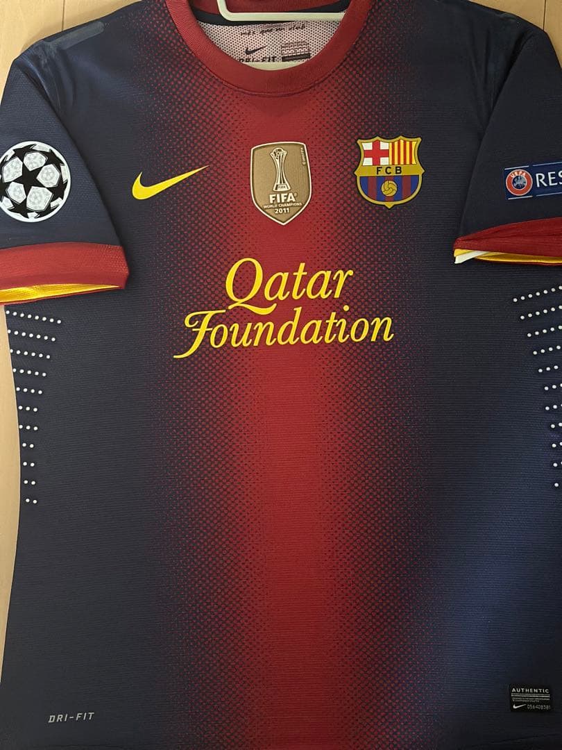 バルセロナ　メッシ　支給品ユニフォーム