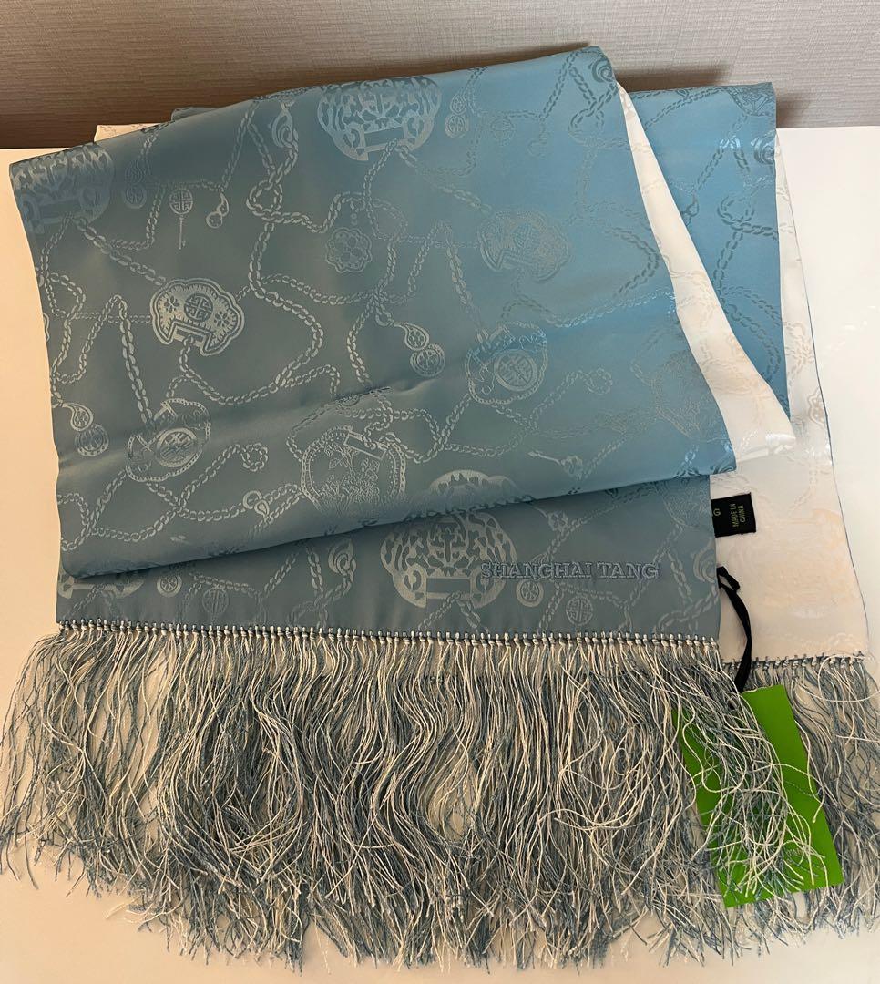 新品Shanghai Tang(シャンハイタン)マルベリーシルク100%ランナー