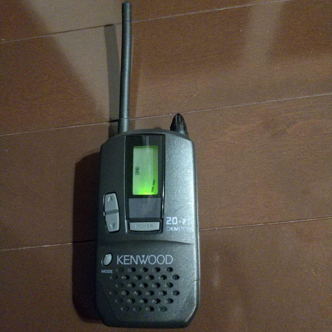 KENWOOD トランシーバー Demitoss UBZ-BG20R