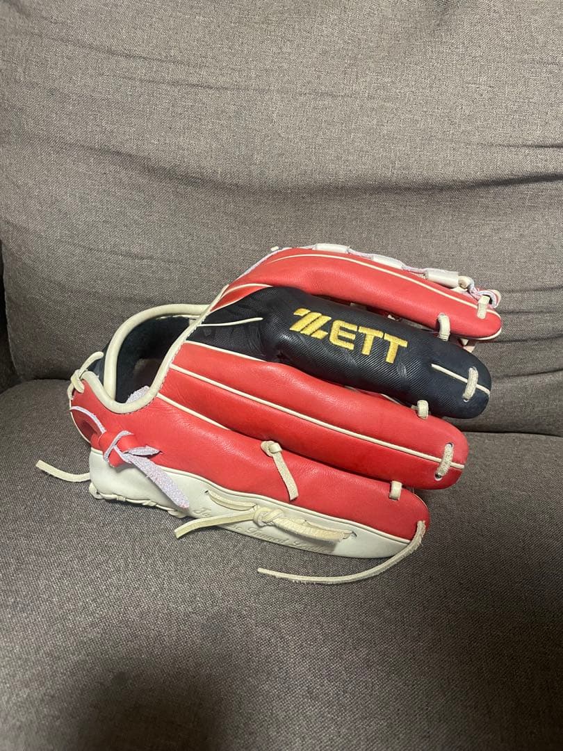 ※最終価格 ZETT 軟式 グローブ 左投げ 源田モデル