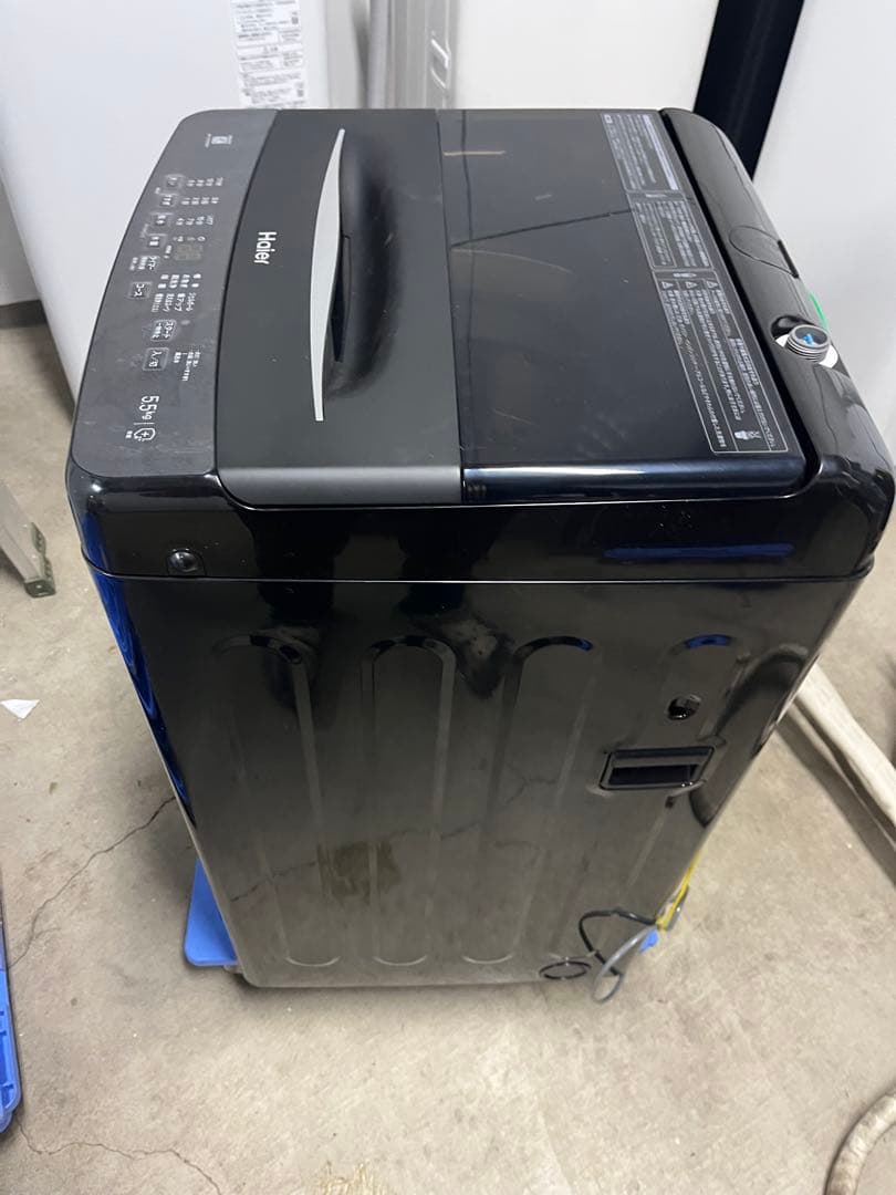 ほぼ未使用 Haier 2025年製最新モデル 洗濯機 5.5kg 風乾燥搭載T