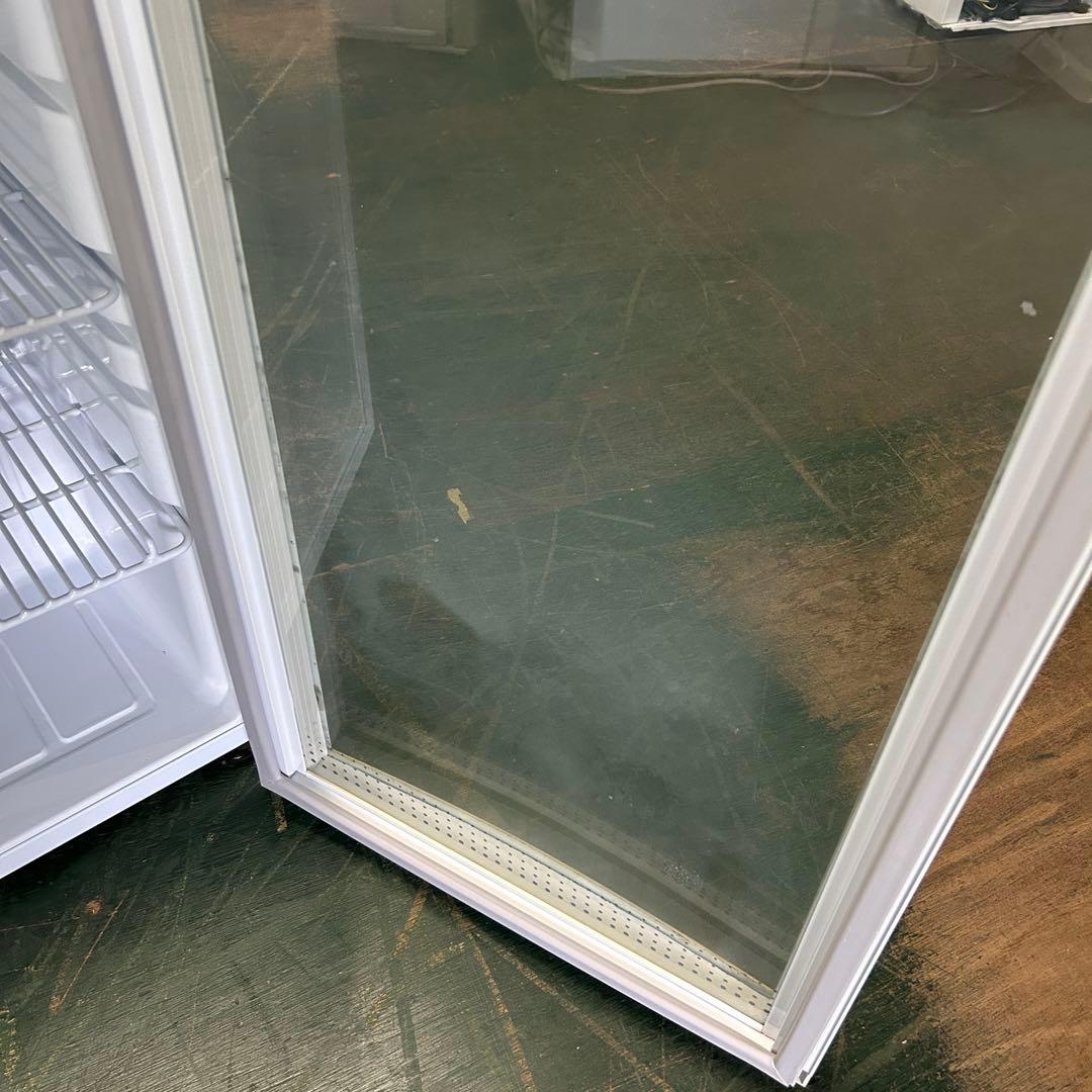 126業務用 冷蔵ショーケース オフィスコンビニ XW-105 左右開き 小型