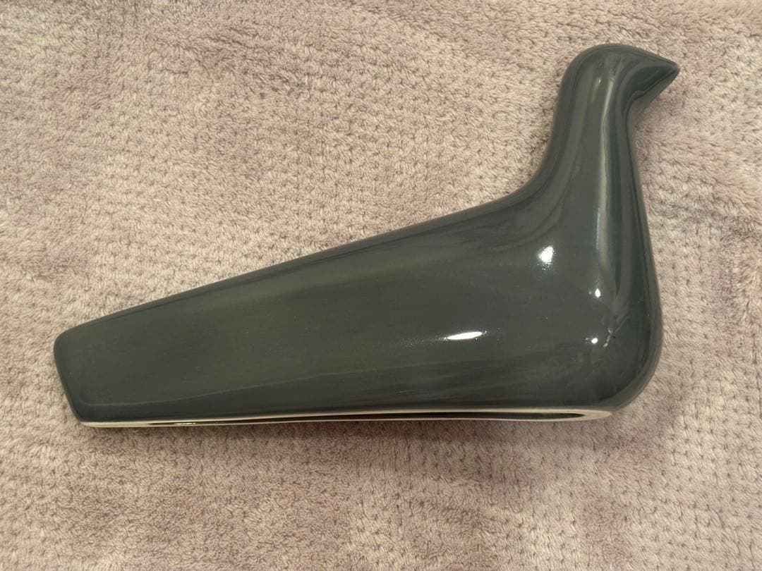 Vitra L’oiseau ロワゾー セラミック 光沢仕上 モスグレー 置物