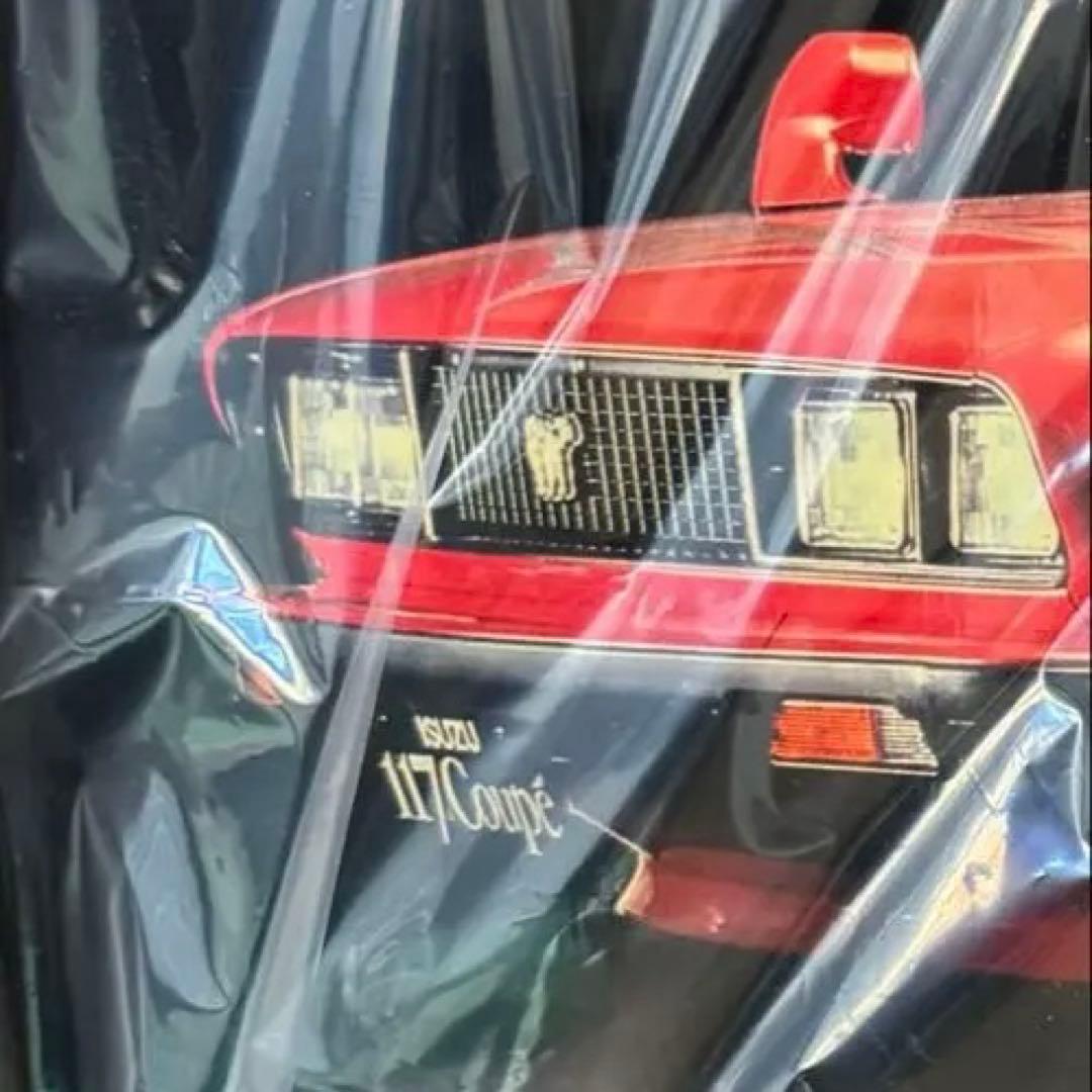 【超希少・未使用】いすず117クーペ パネル壁掛け時計 アートロック 外箱取説付