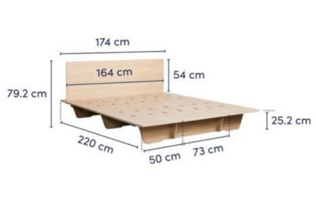 コアラマットレス ベッドフレーム クイーンサイズ