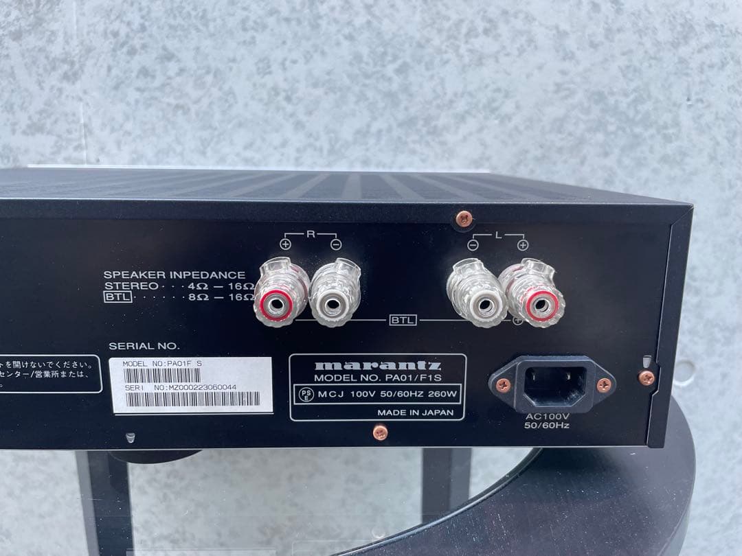 美品MARANTZ マランツ パワーアンプ PA01