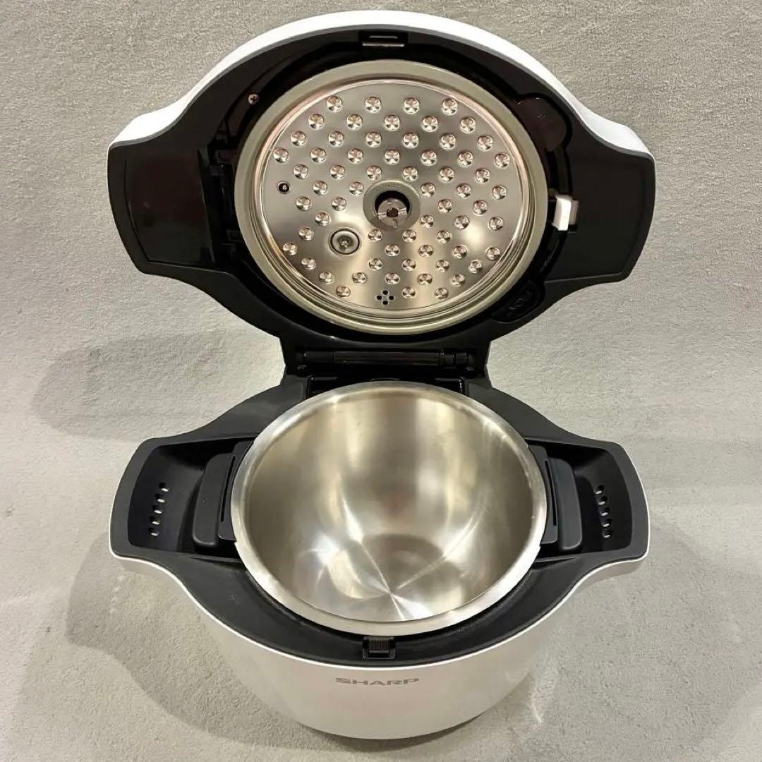 SHARP シャープ ヘルシオ　ホットクックKN-HW16E-W 1.6L