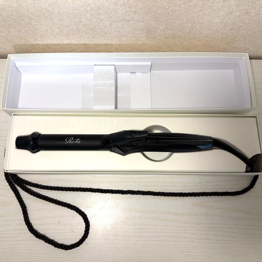 ReFa カールヘアアイロン ブラック 専用ケース付き