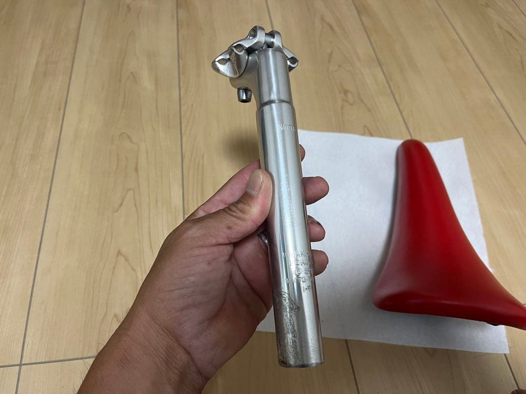 nittoシートポスト　NJS カシマックスエアロサドル