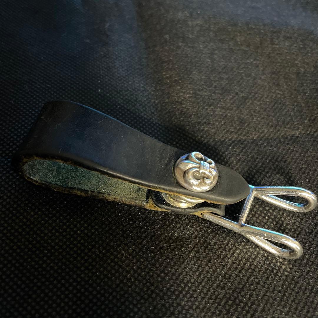 b*a様 週末まで価格★Chrome Hearts Wベルトループ フレアボタン