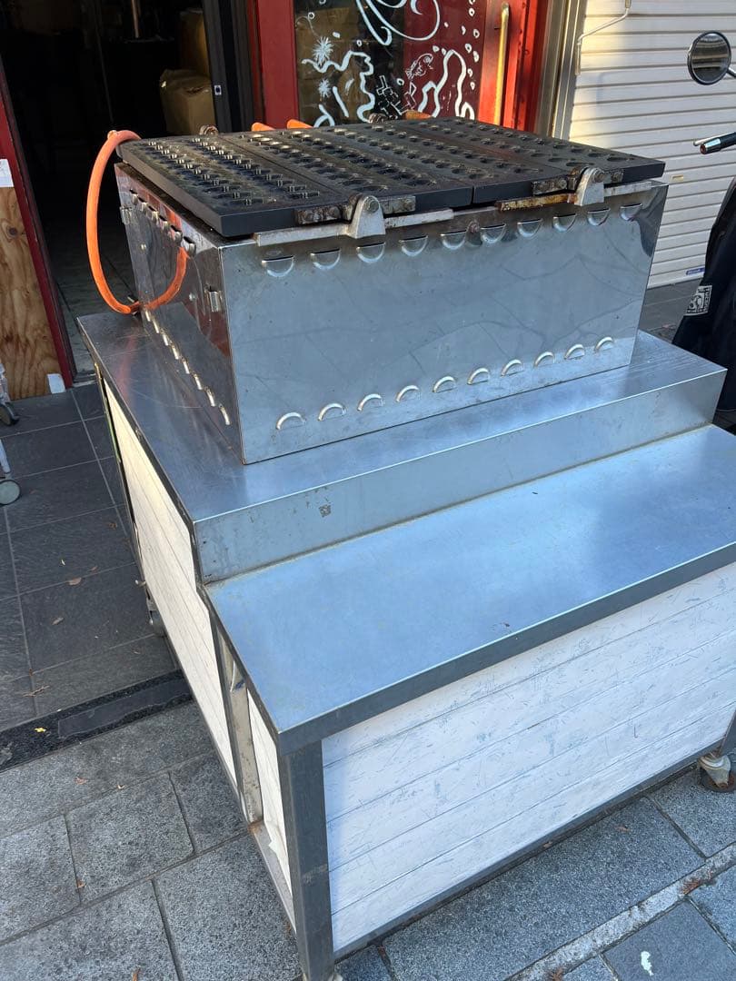 ミニ鯛焼き＆ミニハート型　大和田製作所製　業務用焼き台