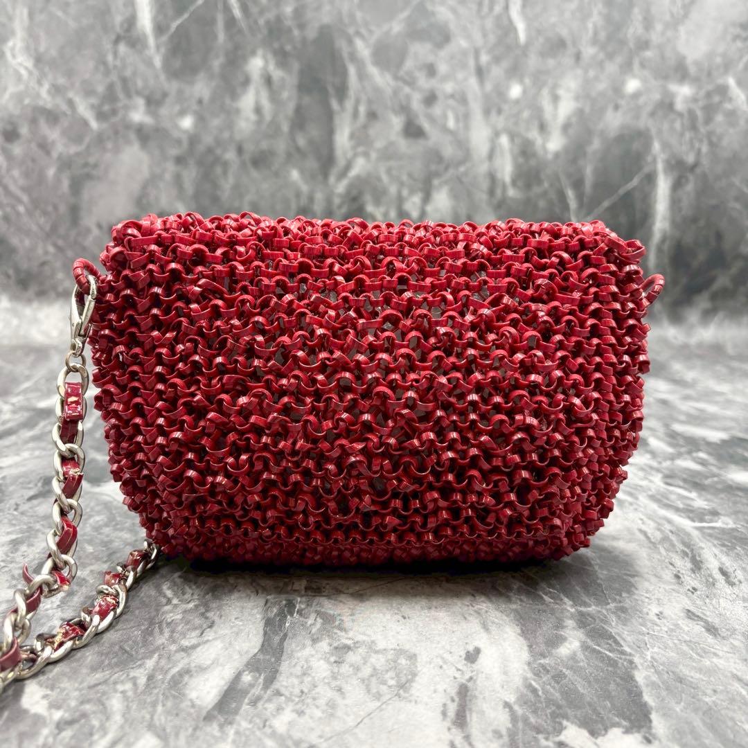 美品✨アンテプリマ ルケット 3way ターンロック ショルダーバッグ 赤