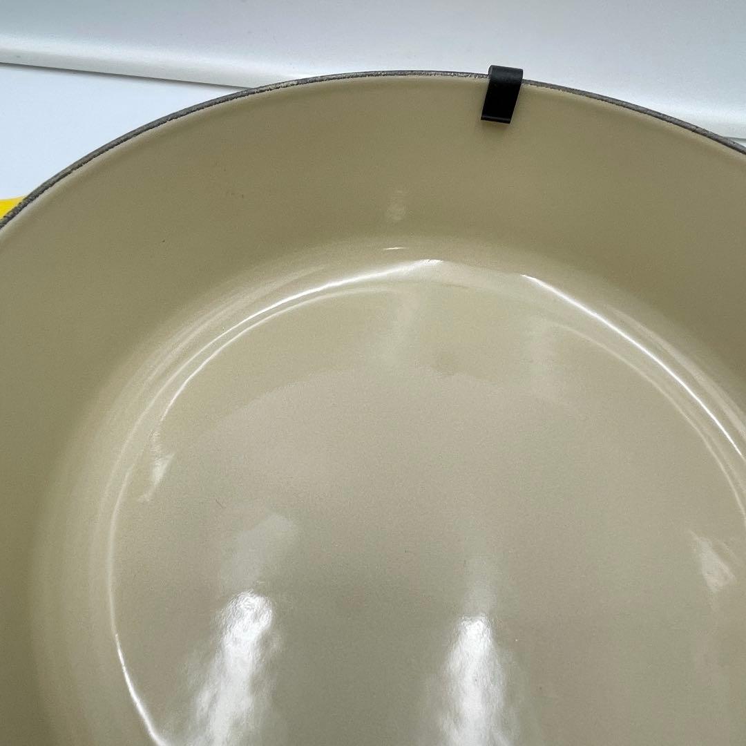 未使用　ルクルーゼ　ココット•ジャポネーズ すき焼き 24cm イエロー 廃盤色