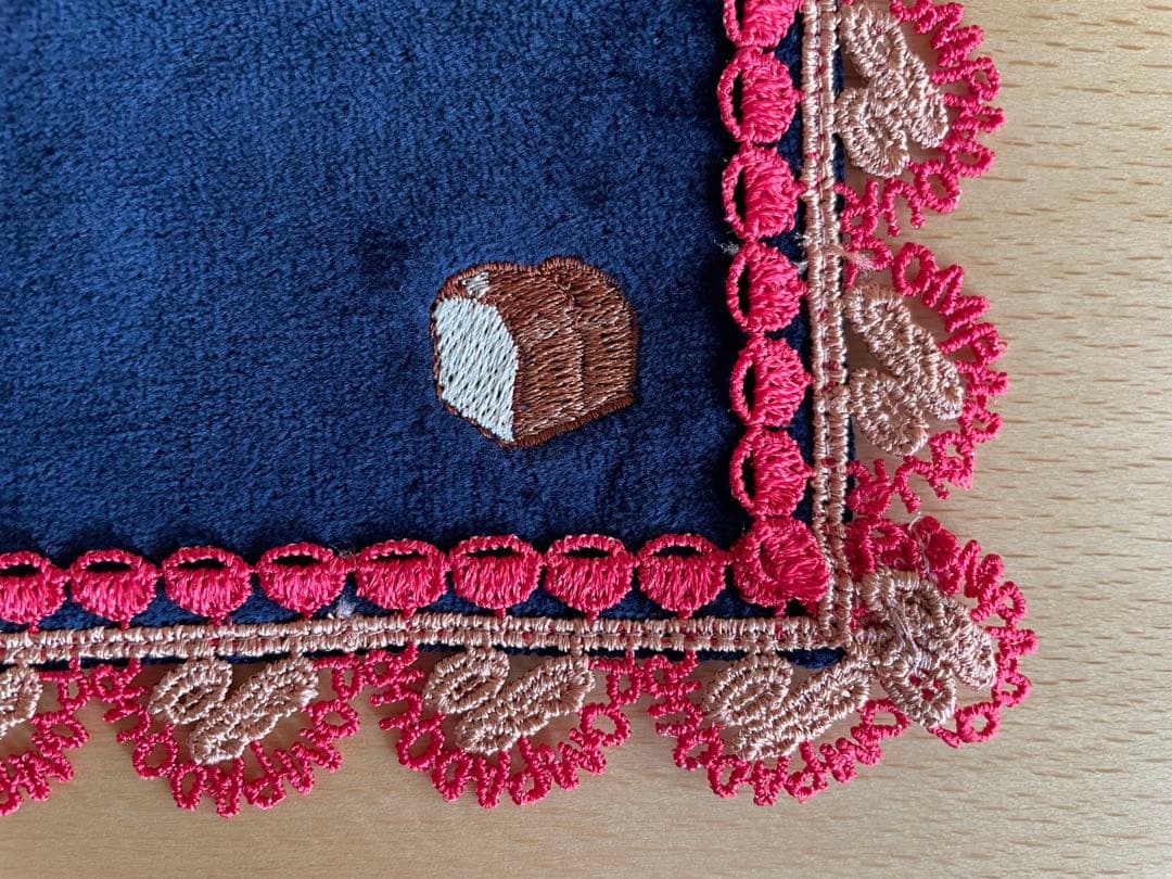 【新品・未使用】近沢レースx POMPADOUR コラボ ハンカチ（3枚セット）