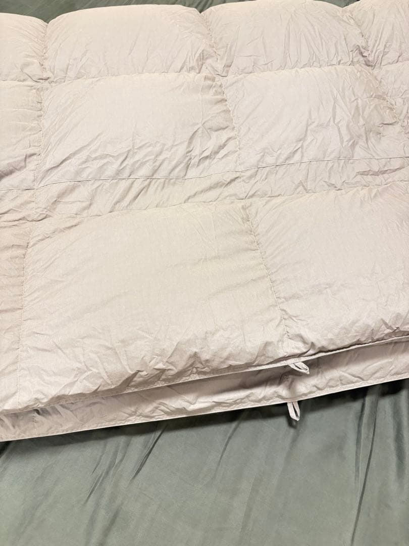 【定価5万円】1.6kgグース羽毛布団 ダブル ホワイトグースダウン 93％