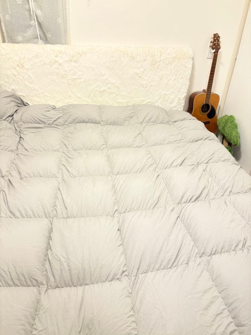 【定価5万円】1.6kgグース羽毛布団 ダブル ホワイトグースダウン 93％
