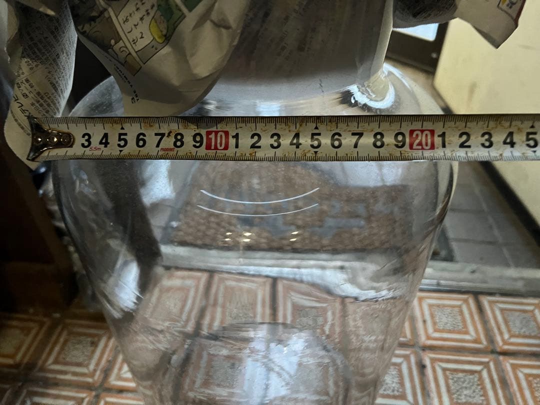 ガラス製瓶　超特大