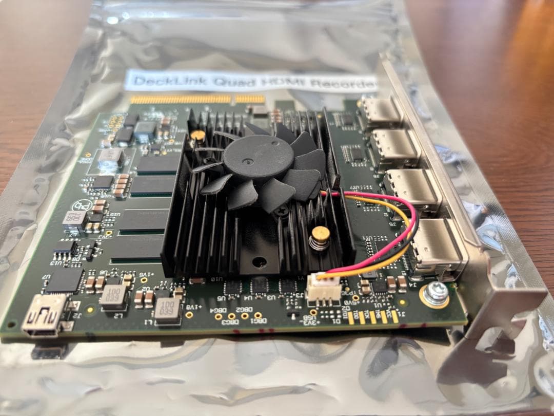 T*m様 Blackmagic DeckLink Quad HDMI Recor