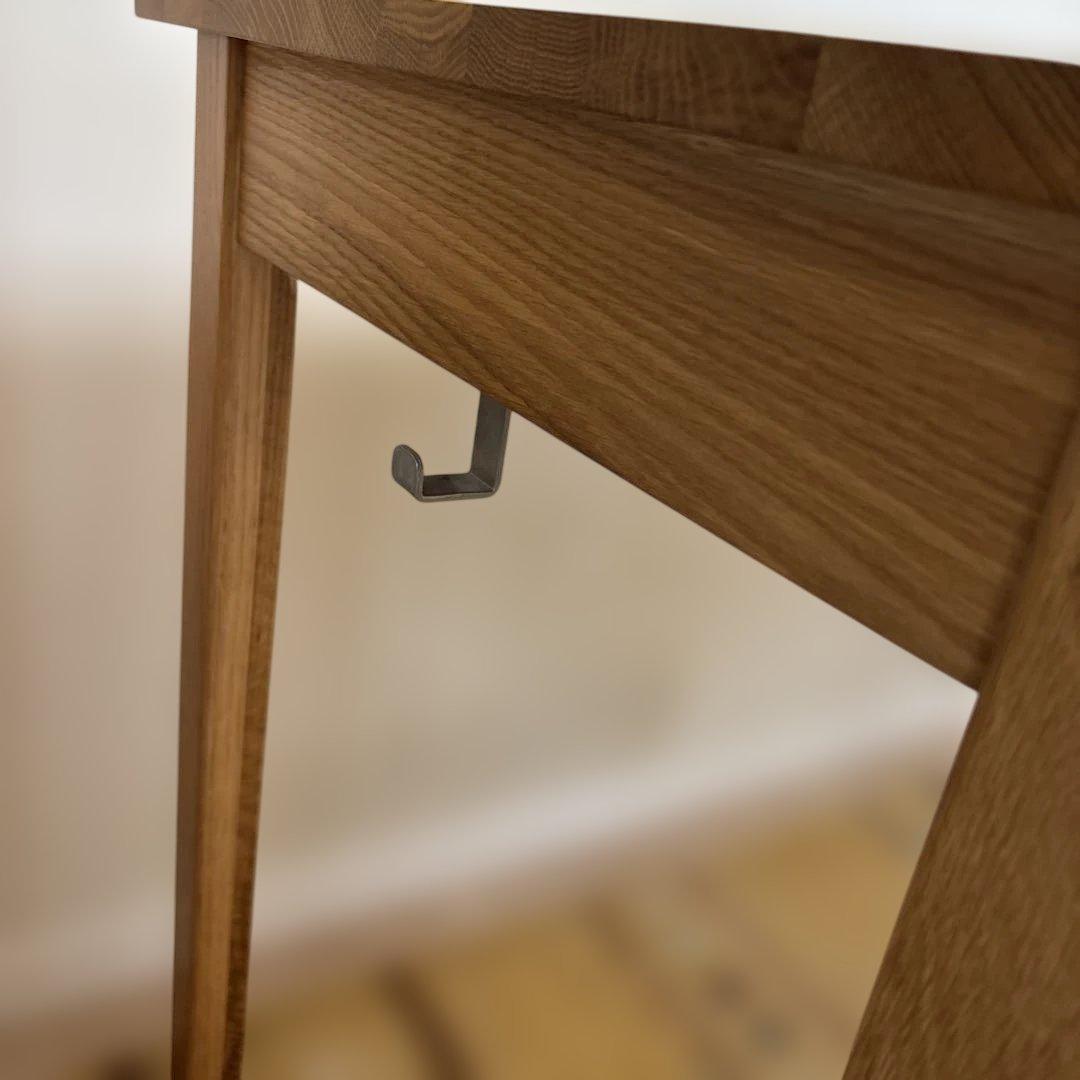 無印良品　学習机　オーク材