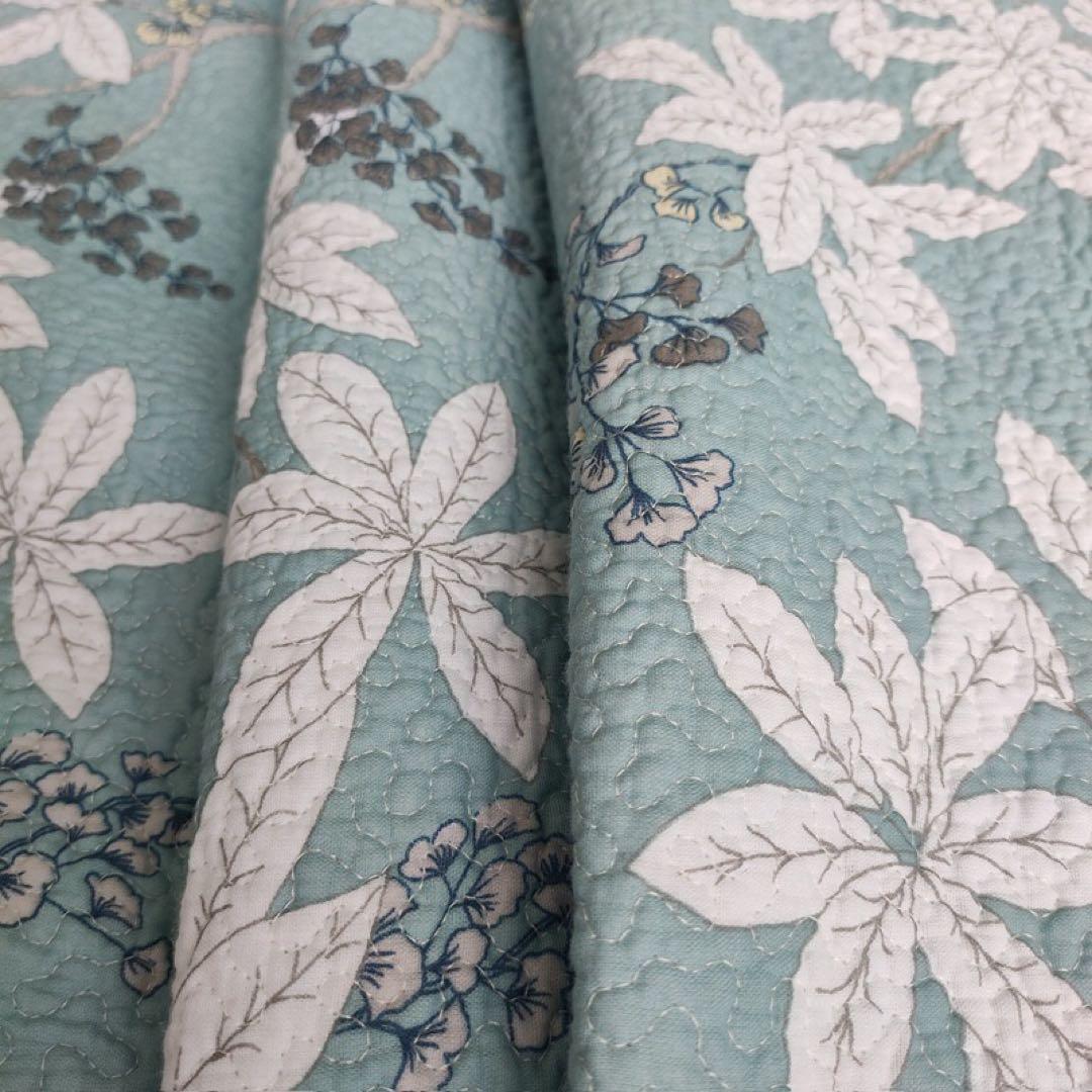 キルトベッドカバー3点セット綿マルチカバー キルティング 646