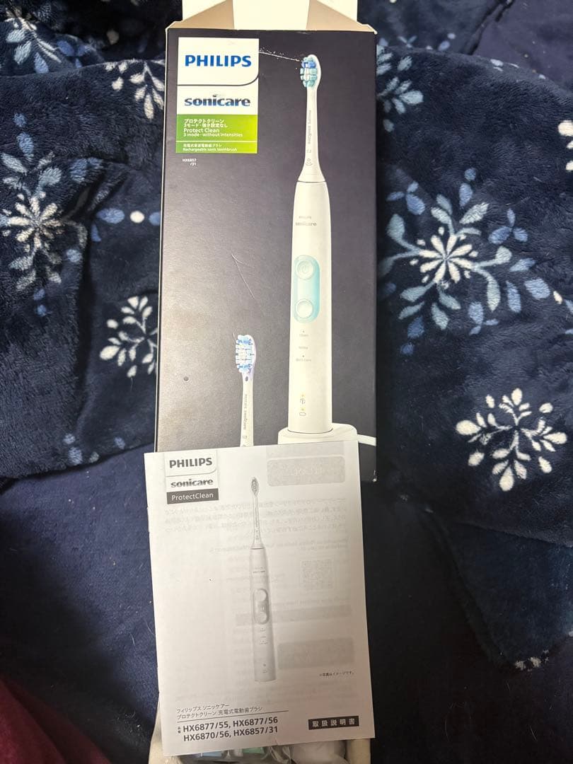 ソニッケアー 電動歯ブラシ ホワイトミント HX6857/31