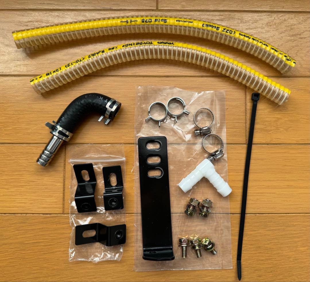 ウインズワークス オイルキャッチタンク JB64 ジムニー 新品ホース付き使用少