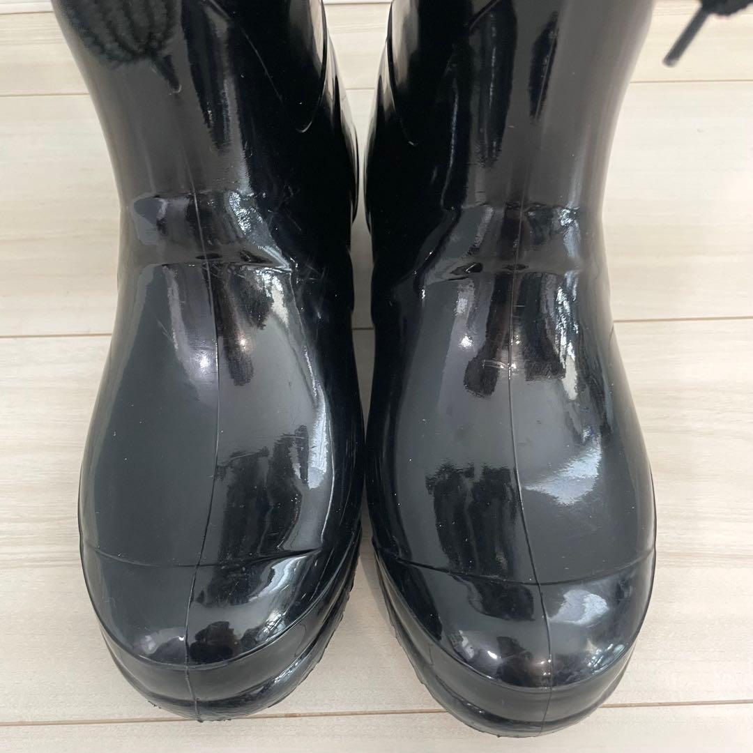 【極美品】レッドヴァレンティノ レインブーツ ブラック 37 箱付き