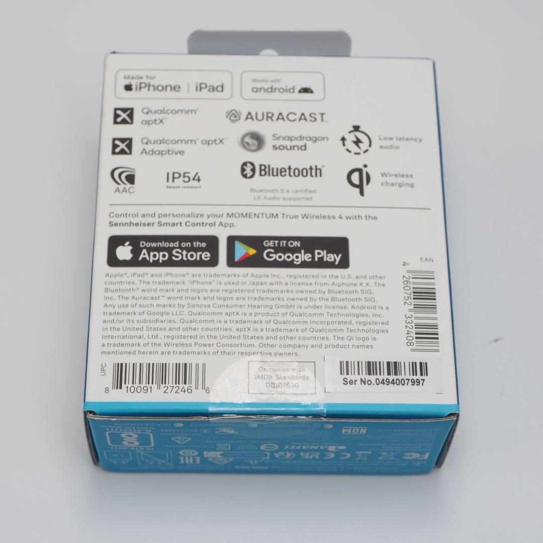 Sennheiser MOMENTUM True Wireless 4 未使用品