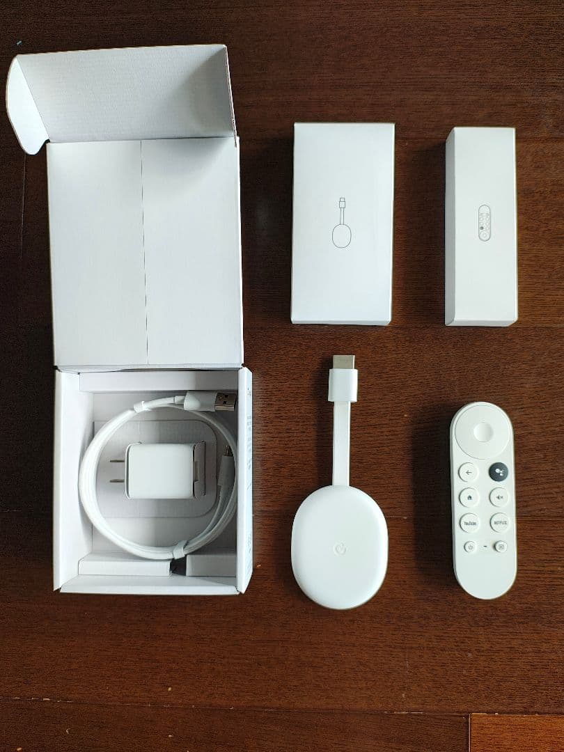 【未使用】Google Chromecast with Google TV
