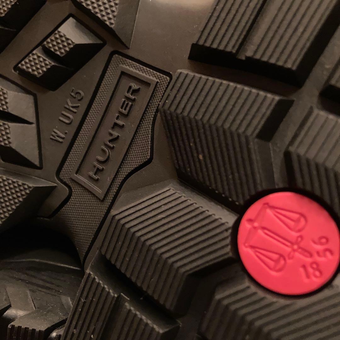 HUNTER ハンター ワンダラー ショート スノーブーツ 24㎝ UK5