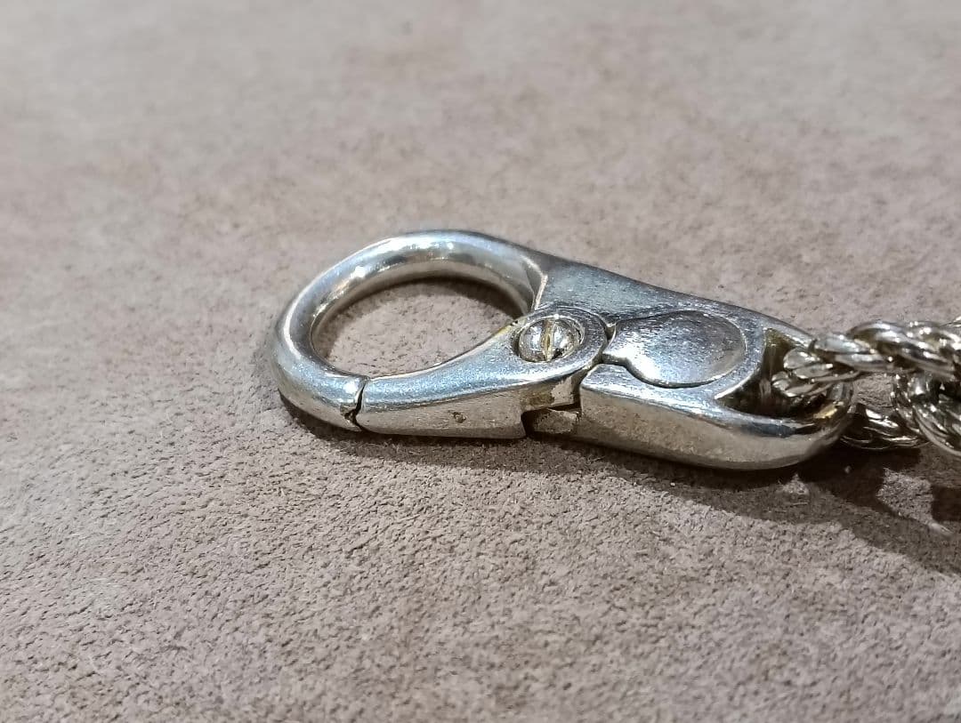 L*A様 エルメス　キーホルダー　キーリング　カドリーユ　シルバー　ビンテージ