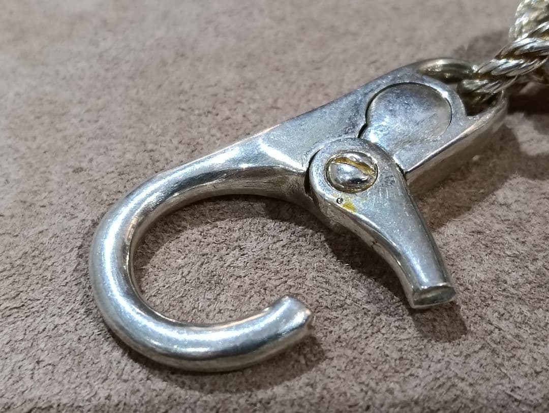 L*A様 エルメス　キーホルダー　キーリング　カドリーユ　シルバー　ビンテージ