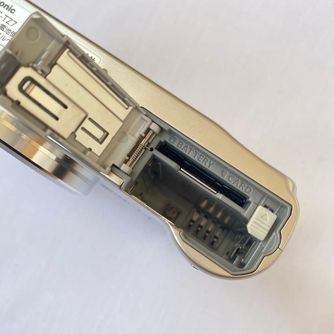 【美品】Panasonic LUMIX DMC-TZ7 シルバー 中古 現状品