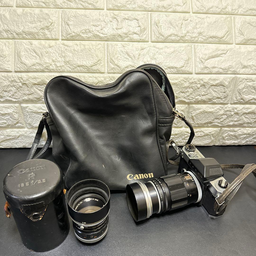 Canon Canonflex R2000 50mmF1.8レンズセット現状品