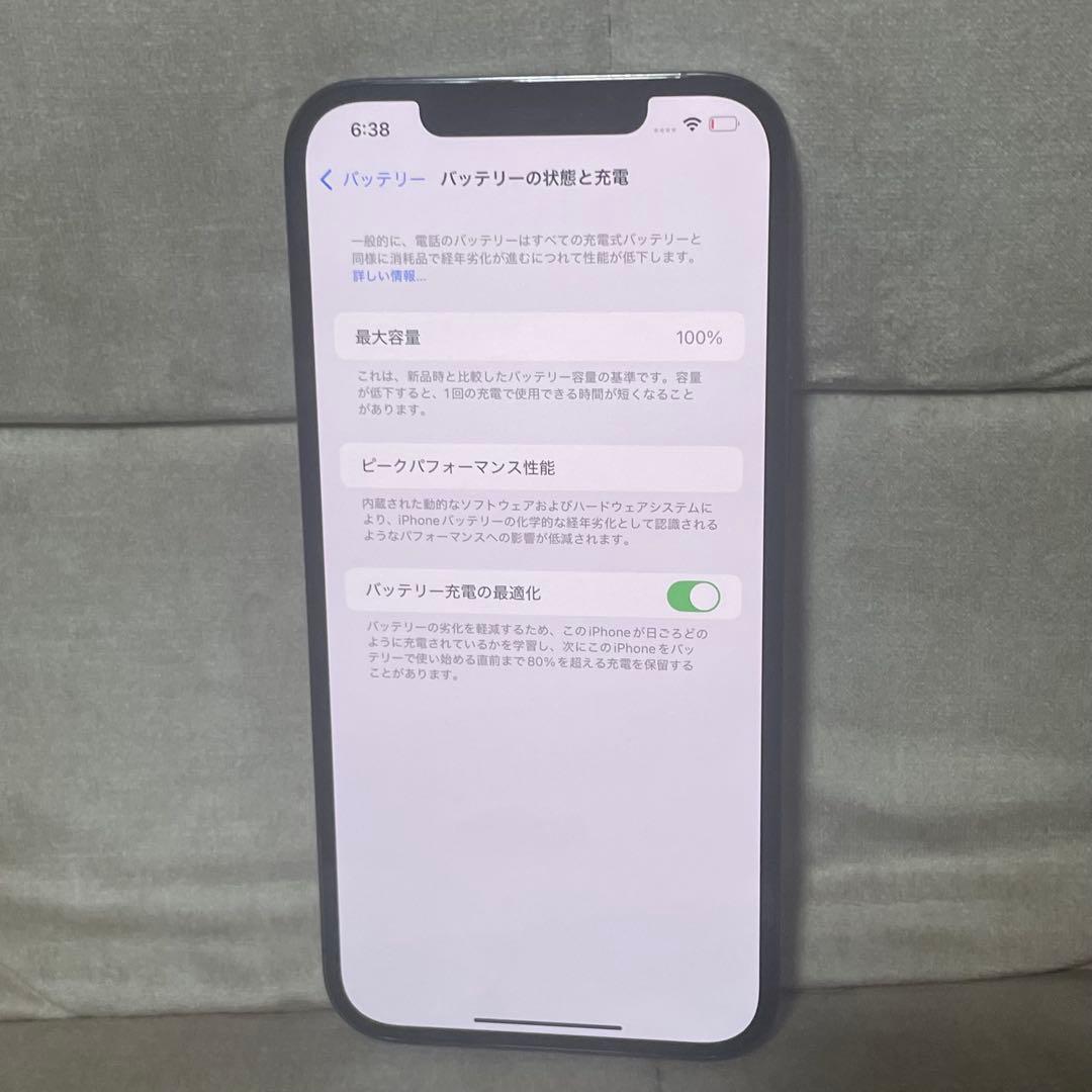 <バッテリー100> Apple iPhone 12 Promax 256GB