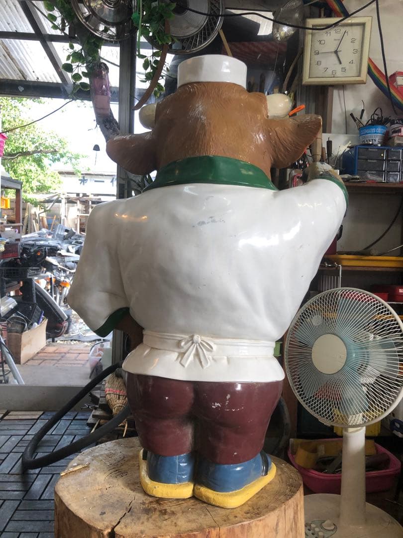 FRP うし オブジェ 店舗什器 看板 人形 焼き肉 肉屋 レストラン 飲食店