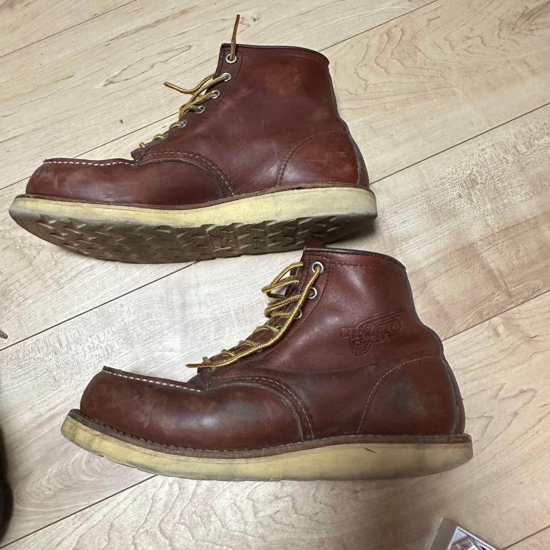 RedWing ワークブーツ レザー　vibram。uk7 箱なし
