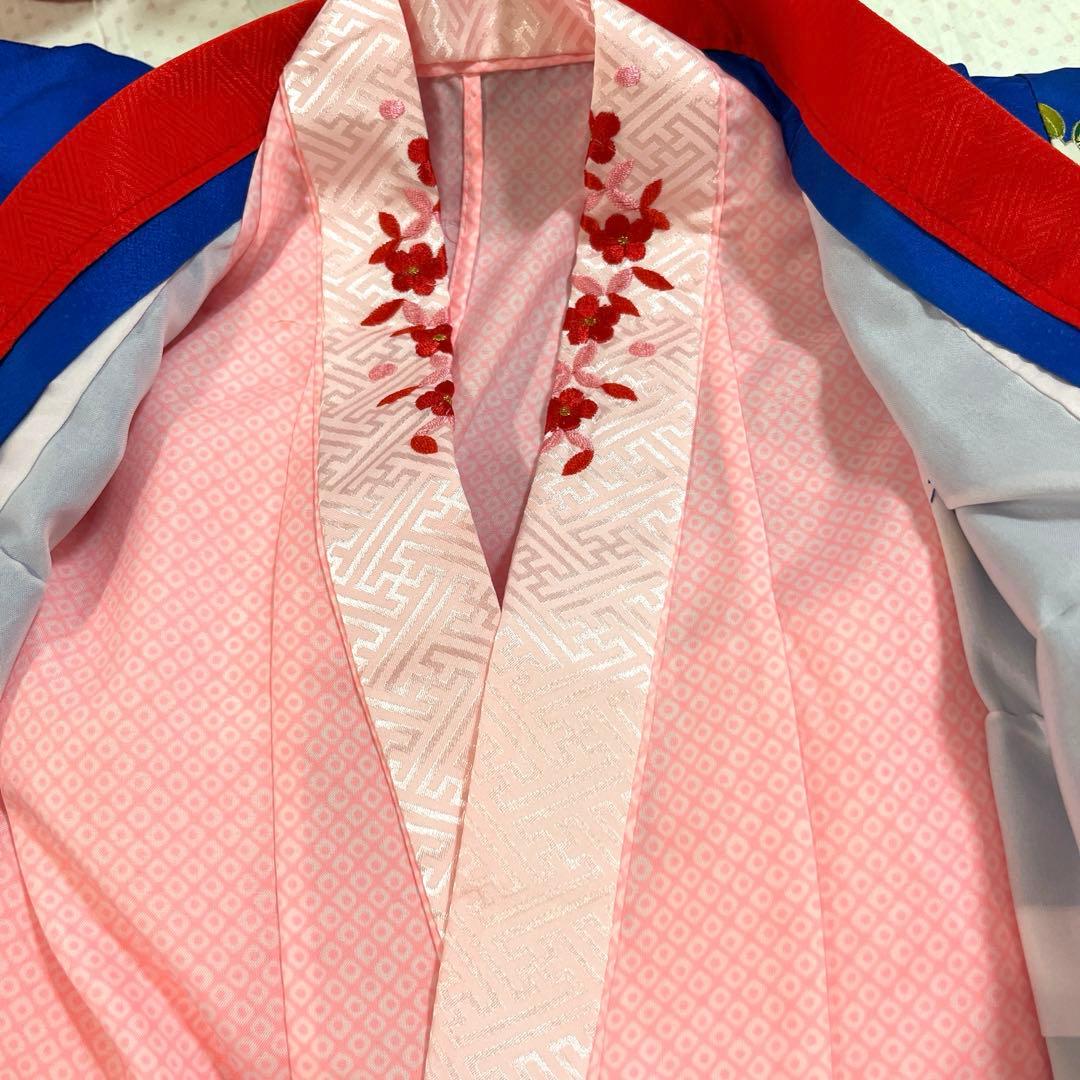 【マリン】★女の子3歳　七五三正絹お着物被布セット