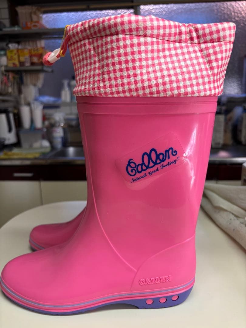 CALLEN ピンク 長靴 24.0E