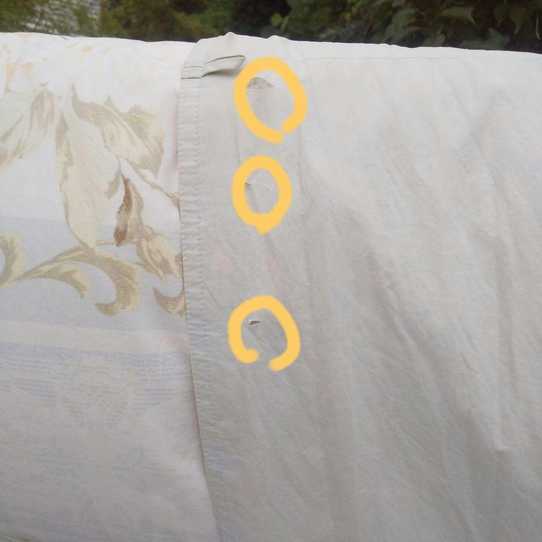 羽毛布団 ボリュームあるダウン 羽毛掛け布団 羽毛ふとん 約210✕約156