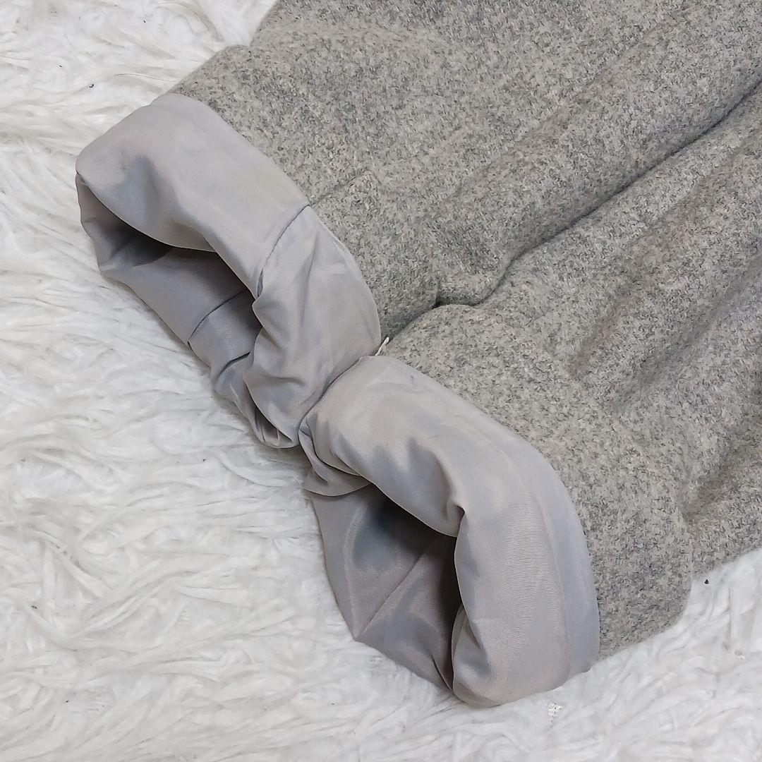 ✨美品✨バーバリーブルーレーベル　アンゴラ混 コート　ノバチェック　ダブル