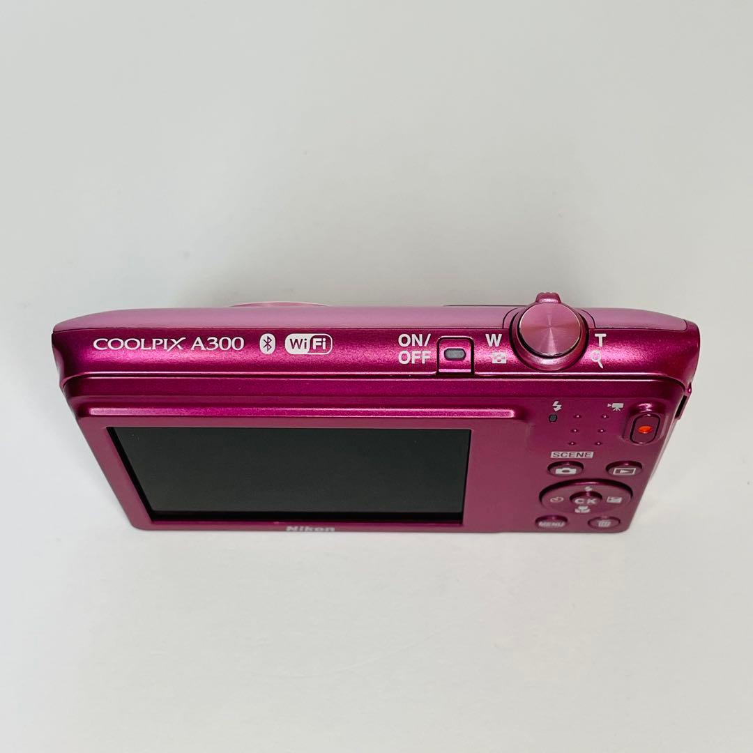【美品】Nikon ニコン COOLPIX A300 ピンク デジタルカメラ