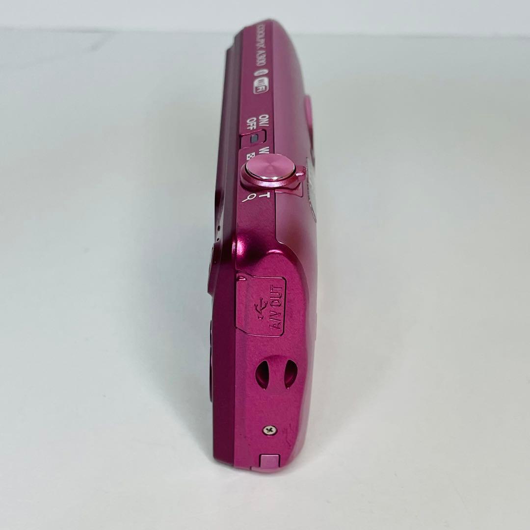 【美品】Nikon ニコン COOLPIX A300 ピンク デジタルカメラ