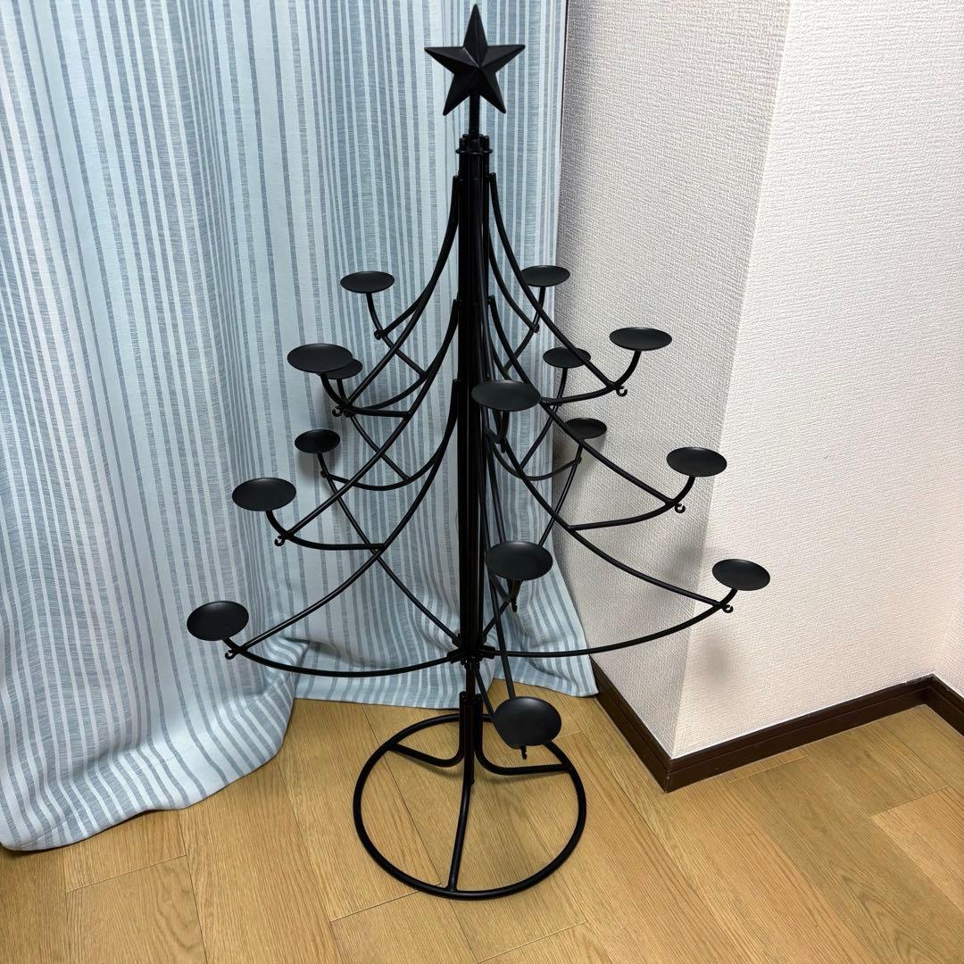 イデー アンティーク アイアンツリー クリスマスツリー オブジェ
