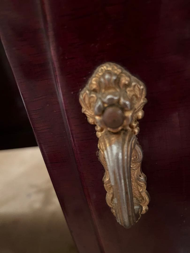 ドレッサー　ヴィンテージドレッサー　フランスミラー　ビクトリア調家　骨董家具