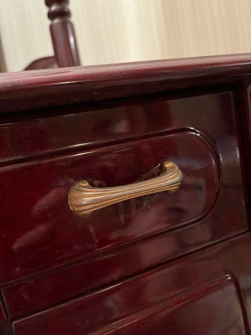 ドレッサー　ヴィンテージドレッサー　フランスミラー　ビクトリア調家　骨董家具