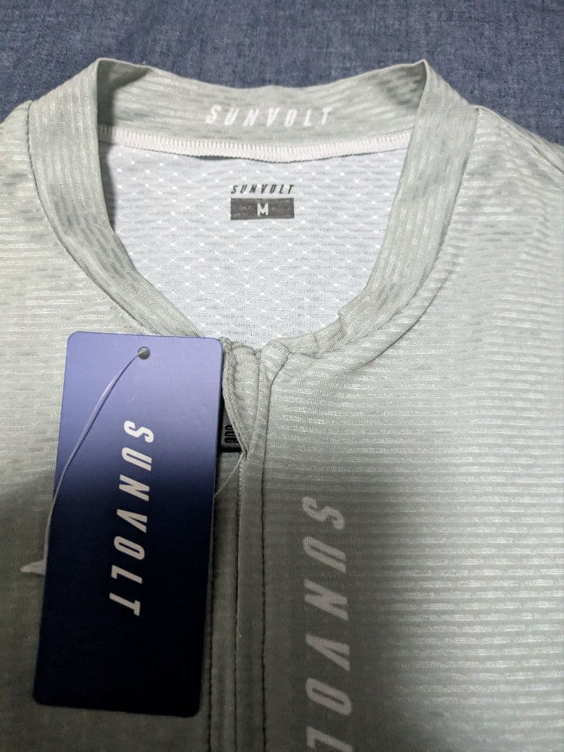 SUNVOLT サイクルジャージ M グレー/ホワイト