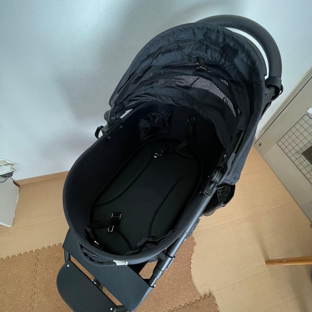 【美品】エアバギー ドーム3レギュラーアースブラック コーナークッション付き