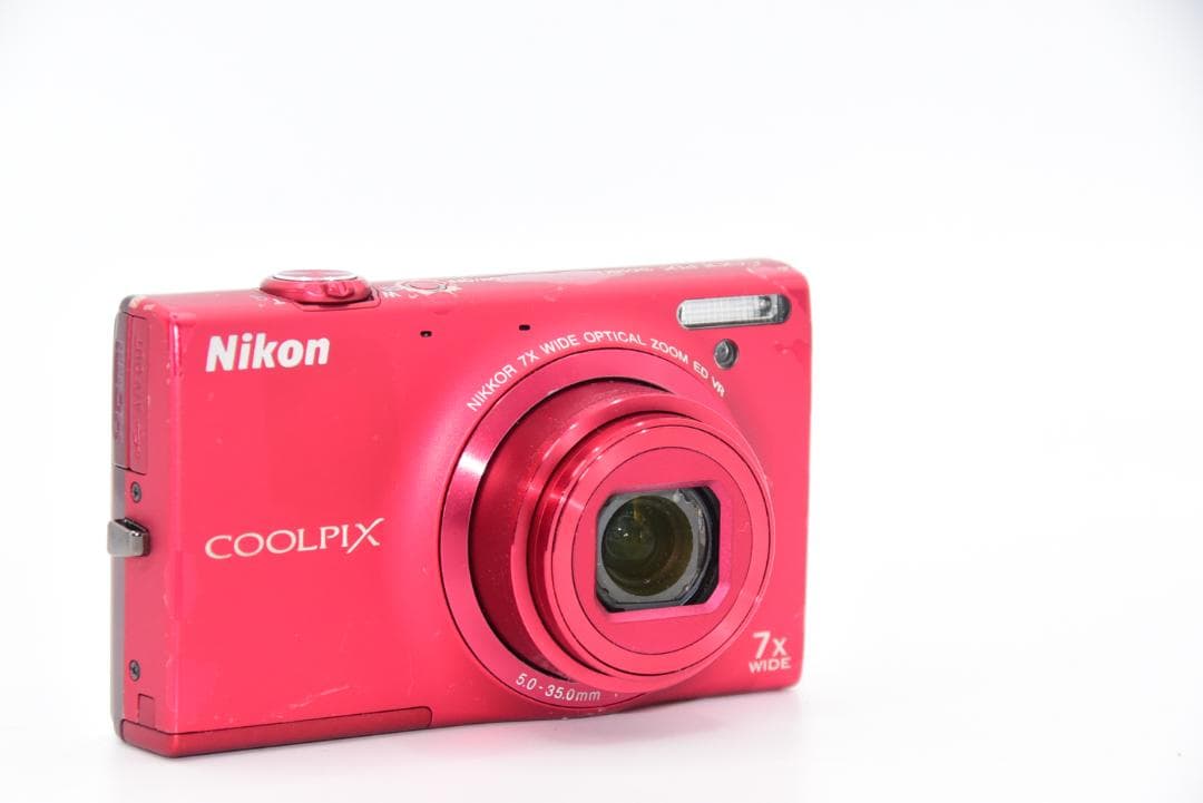 ニコン Nikon COOLPIX S6100 レッド《動作確認済み》