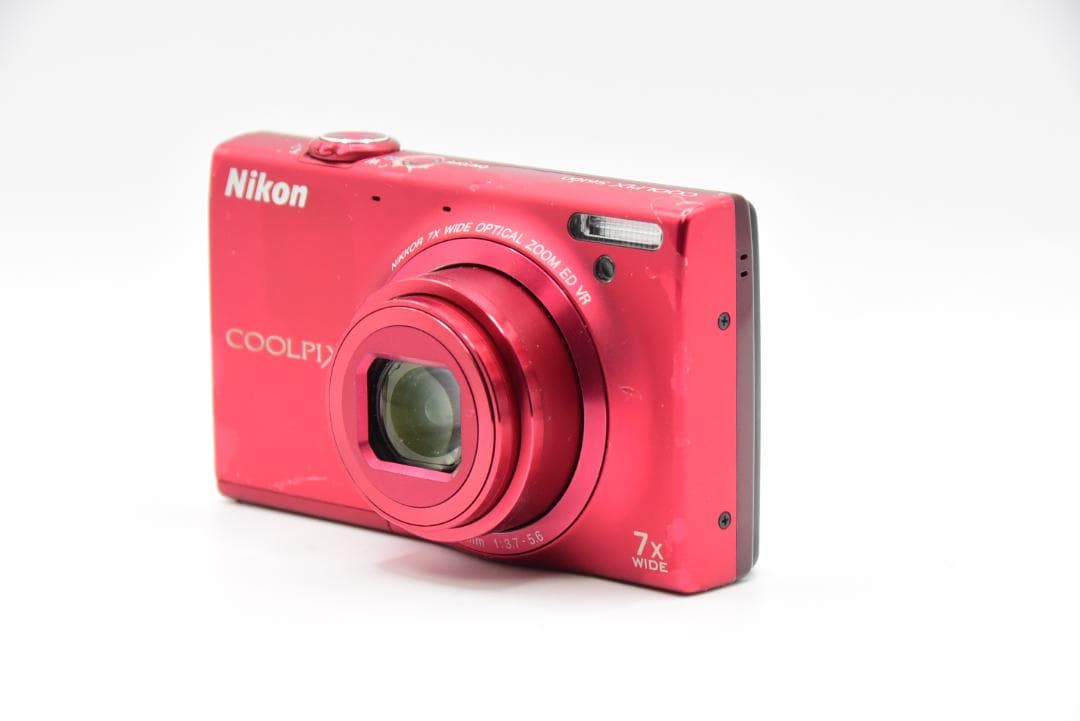 ニコン Nikon COOLPIX S6100 レッド《動作確認済み》